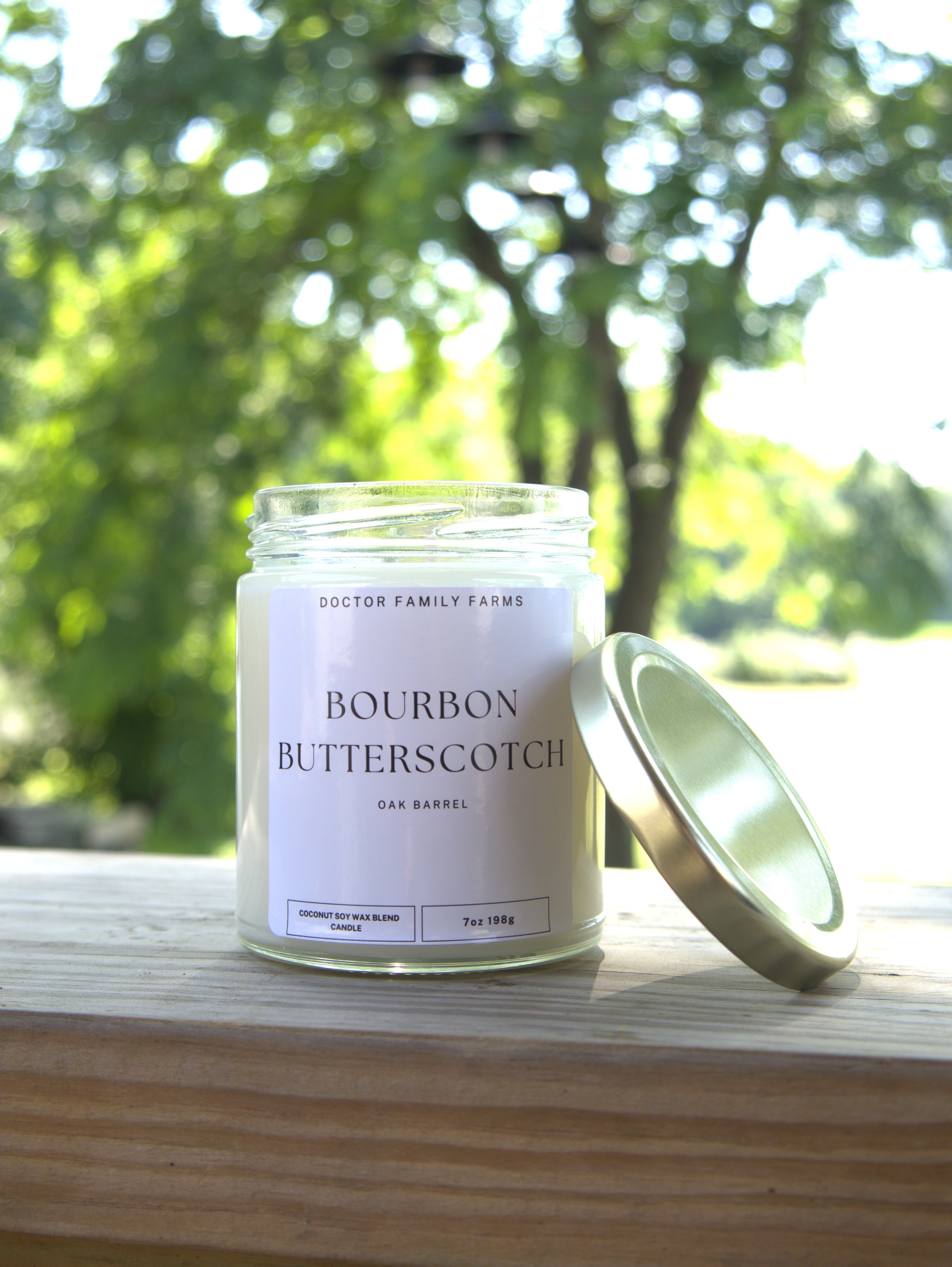 Bourbon Butterscotch Candle 7oz