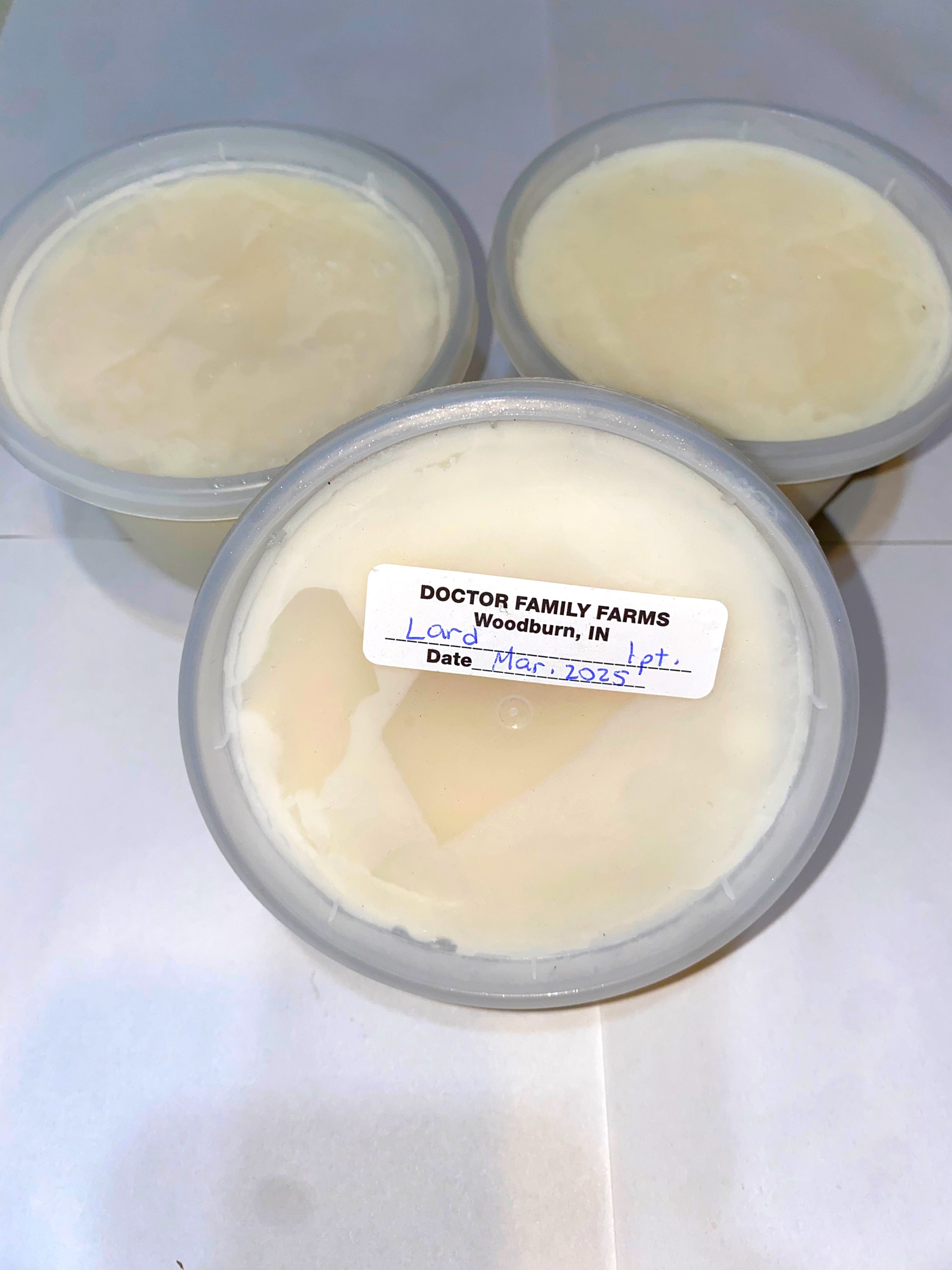 Lard - 1 Pint image 0