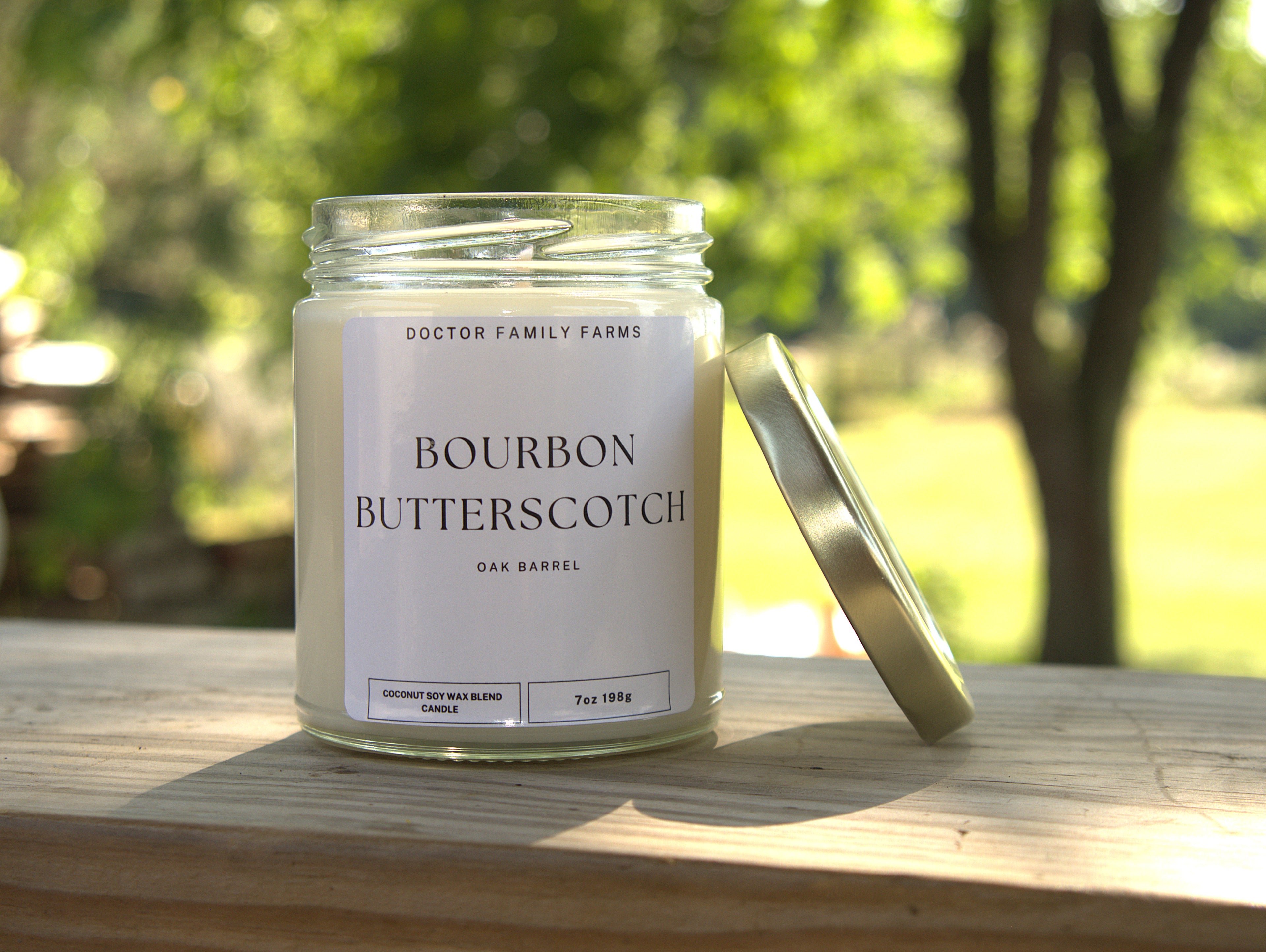 Bourbon Butterscotch Candle 7oz